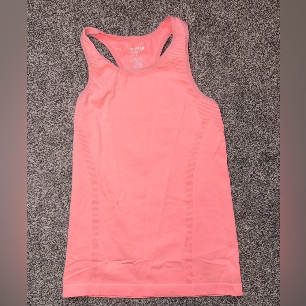 Tek Gear Coral Racerback Tank Top